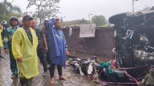 Banjir Terjang Denpasar Barat, Kodim 1611/Badung Kerahkan Personel untuk Evakuasi