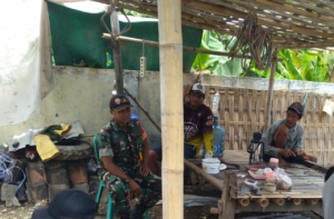 Serda Sayuti Laksanakan Komsos Bersama Warga Desa Desaloka