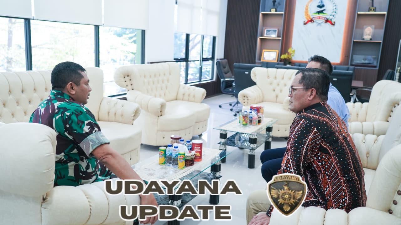 Danrem 161/Wira Sakti Terima Audiensi Pimpinan Wilayah BRI Denpasar di Kupang