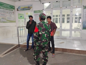 ‎Sertu Akhmad Ajak Warga Lendang Luar Tingkatkan Kewaspadaan Malam Hari