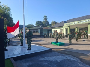 Mayor Hendri Dunant Ajak Prajurit Tumbuhkan Disiplin Dan Patriotisme