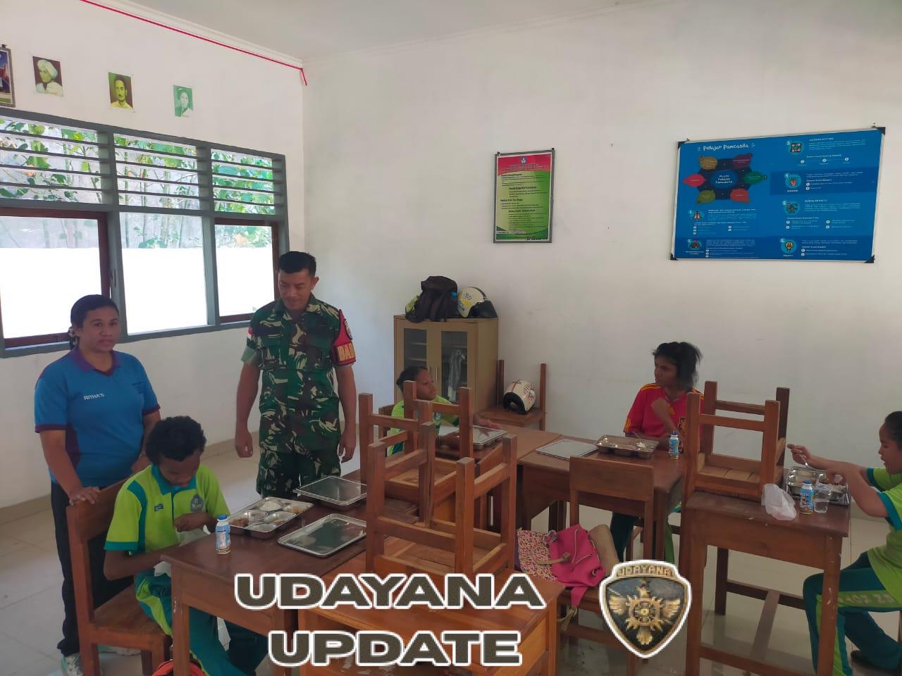 Sinergi Babinsa Dan Yayasan Timorana Mandiri Sukseskan Program MBG