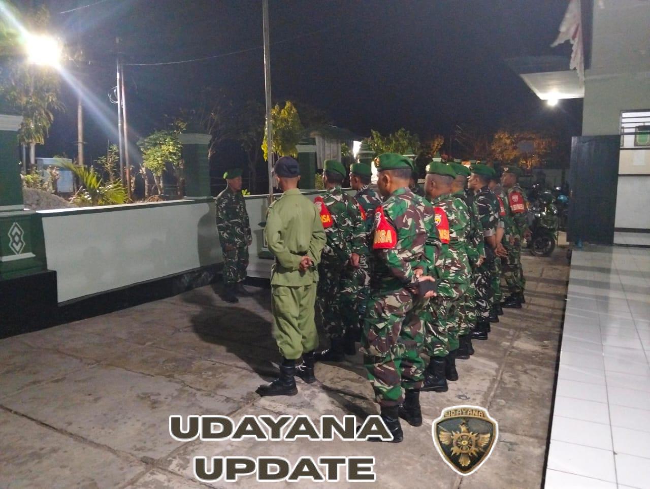 Patroli Siskamling Koramil Alak Sasar Lokasi Strategis Kota