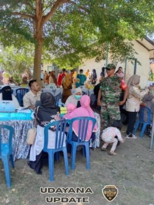 Sinergi Babinsa dan Tim Medis Hadirkan Pengobatan Gratis