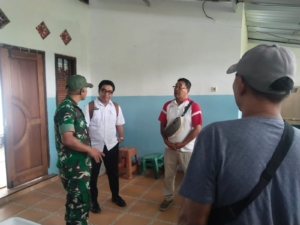 Letkol Kav Rizal Wijaya Pastikan Kesiapan Dapur Makan Bergizi Gratis di Gianyar