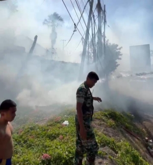 Kebakaran Di Fatufeto Cepat Ditangani Berkat Sinergi Bersama