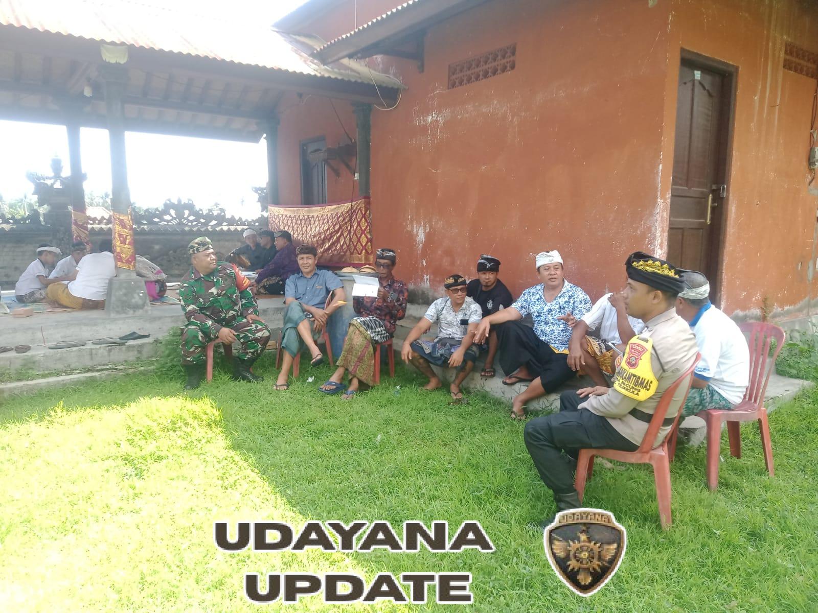 Babinsa Pacung dan Bhabinkamtibmas kolaborasi jalin Kedekatan bersama Warga Binaan