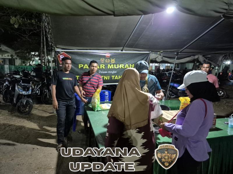 Kodim 1601/Sumba Timur Melanjutkan Aksi Beras Murah.