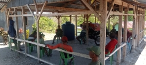 Babinsa Desa Biloe Aktif Jalin Komunikasi, Perkuat Kebersamaan dan Pembangunan