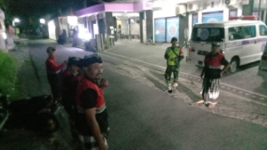 Patroli Gabungan Babinsa Sukawati Sasar Objek Vital dan Area Pemukiman Warga