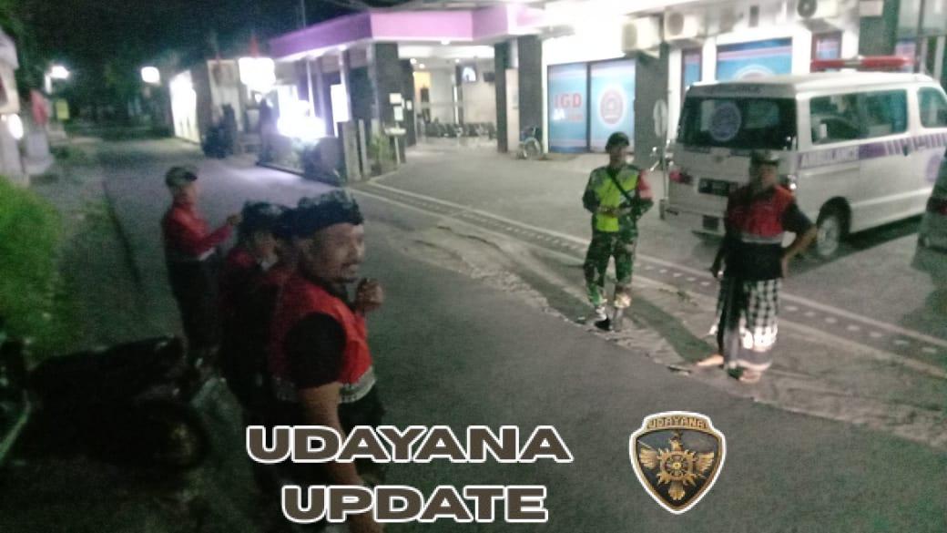 Patroli Gabungan Babinsa Sukawati Sasar Objek Vital dan Area Pemukiman Warga