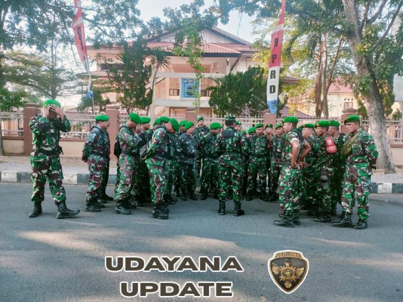 Soliditas TNI-Polri: Kodim 1614/Dompu Hadirkan Kekuatan Penuh di Apel Siaga Gabungan