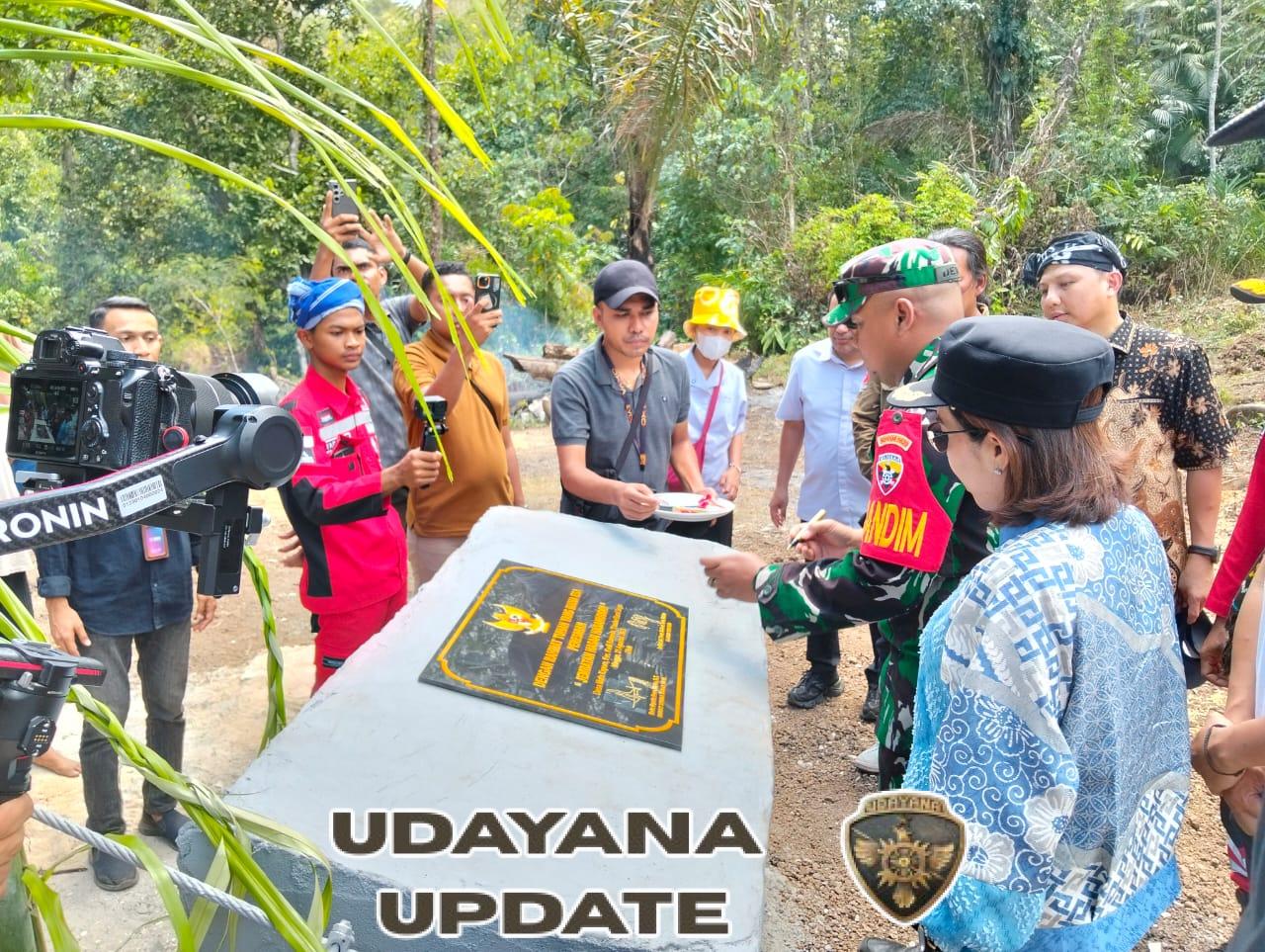 Jembatan Gantung Matakapore Diresmikan, Warga SBD Kini Lebih Mudah Beraktivitas