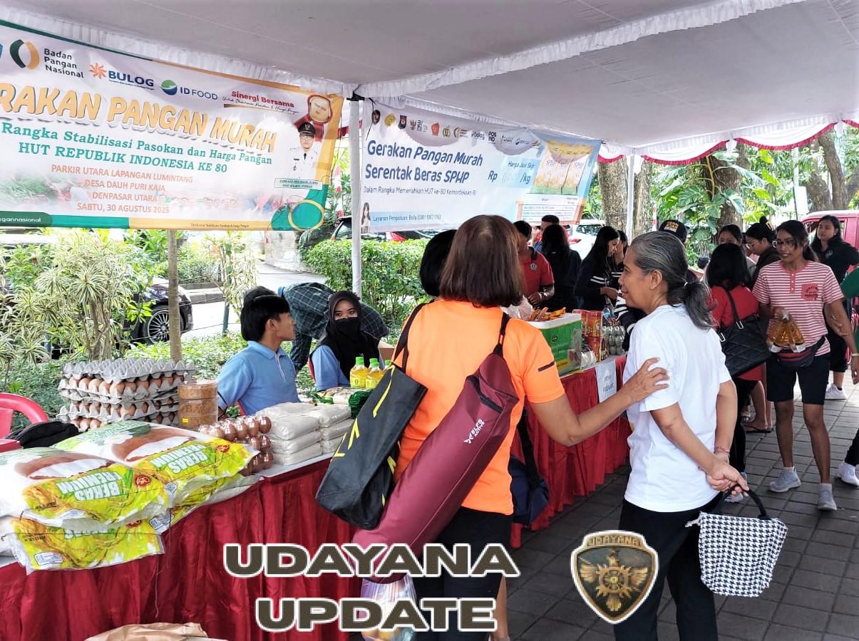 Gerakan Pangan Murah Serentak Membantu Meningkatkan Hanpangan di Kota Denpasar