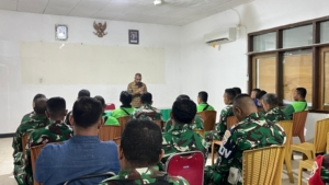 Perkuat Silaturahmi, Kodim 1603/Sikka Ajak Driver Ojek Online Doakan Bangsa dan Negara