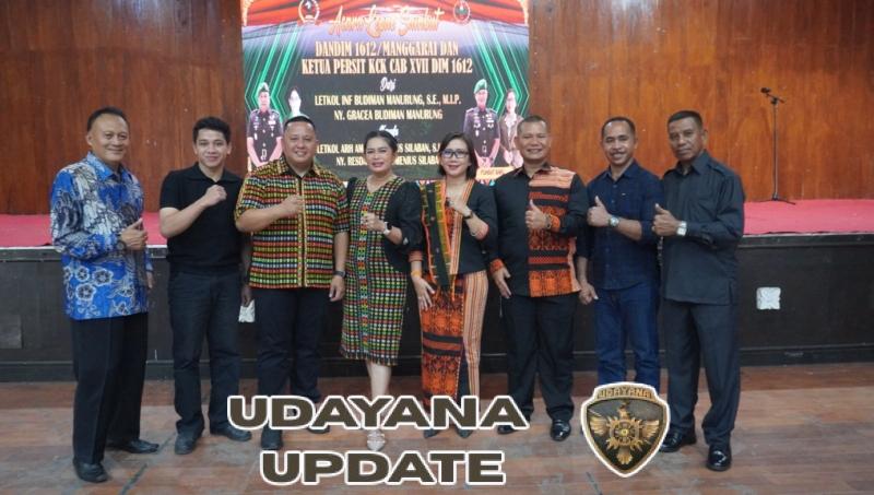 Lepas Sambut Dandim 1612/Manggarai: Letkol Amos Silaban Gantikan Letkol Budiman