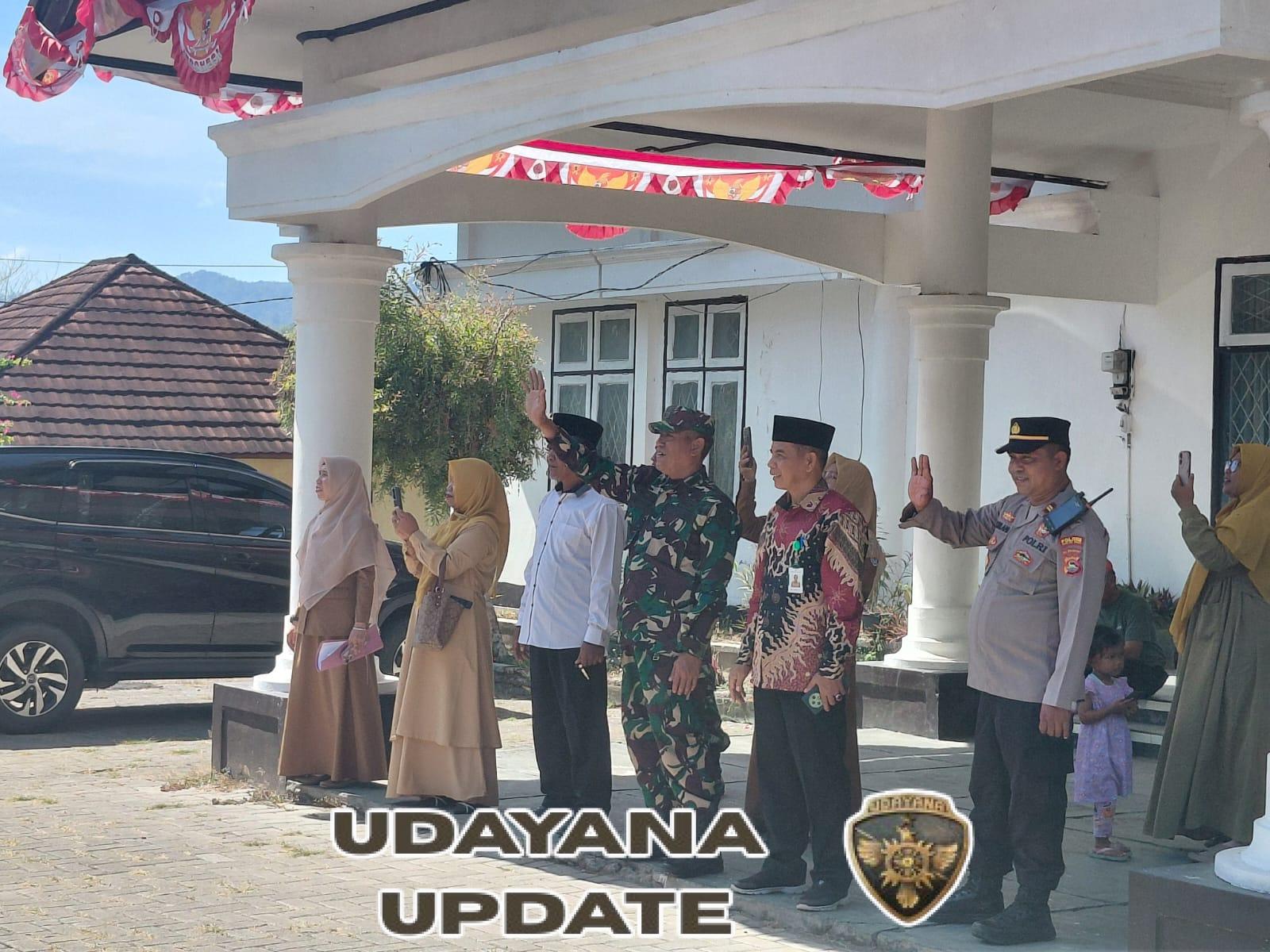 Danramil Jereweh Hadiri Pelepasan Peserta MTQ ke-XXI Kecamatan Jereweh