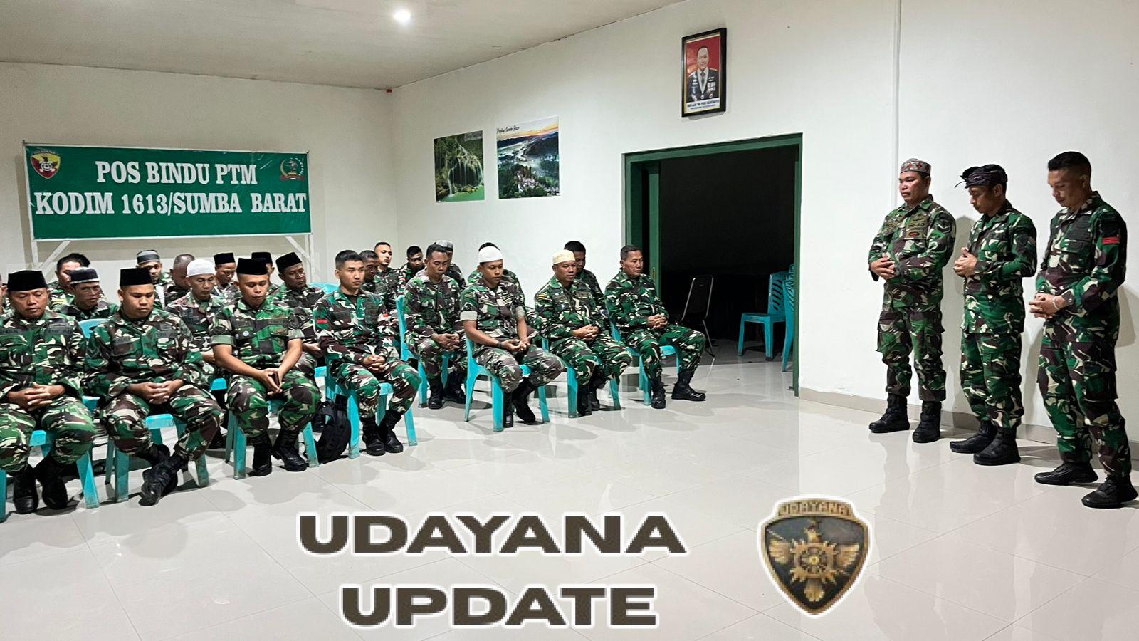 Kodim 1613/Sumba Barat Perkuat Persatuan Bangsa Lewat Doa Lintas Agama