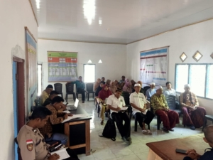 Bersama Rakyat, TNI Bangun Desa: Serda Junaiddin Hadiri Musyawarah RKPDES 2026