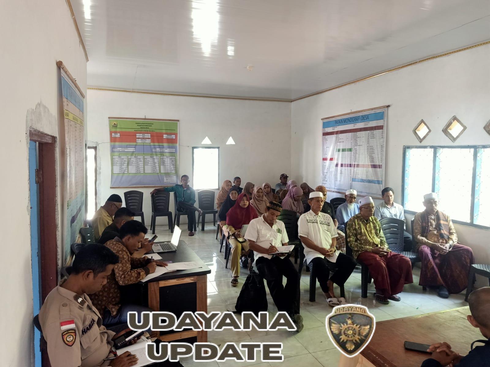 Bersama Rakyat, TNI Bangun Desa: Serda Junaiddin Hadiri Musyawarah RKPDES 2026