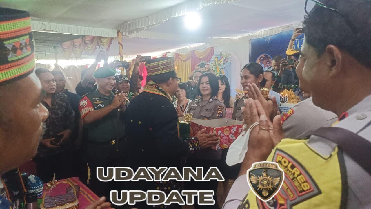 TNI dan Pemda Solid, Dandim 1612/Manggarai Hadiri Syukuran Pelantikan Bupati Agas Andreas