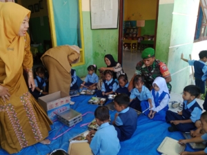 Serda Aladin Kawal Penyaluran MBG untuk 3.315 Siswa di Kecamatan Sape
