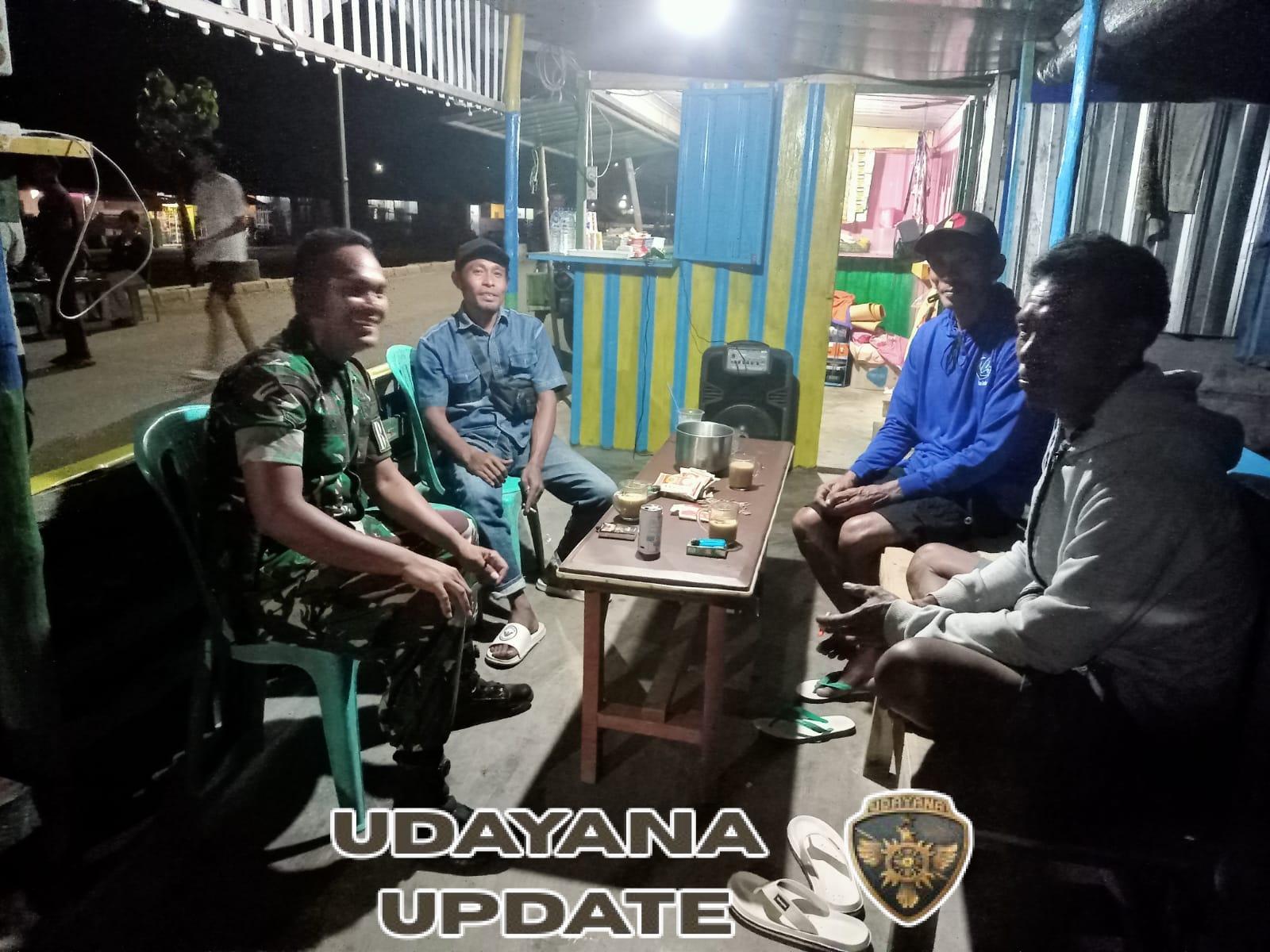 Babinsa Koramil 1628-04/Poto Tano Gelar Patroli Jaga Ketertiban Wilayah