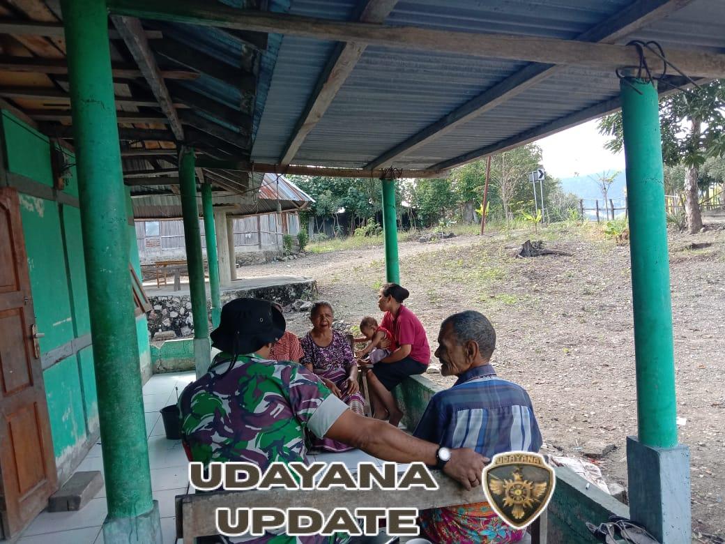 Tingkatkan Kepedulian, Babinsa Koramil 1618-04/Bisel Lakukan Anjangsana dan Penyuluhan di Insana