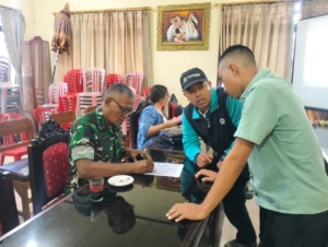 Sinergi Tiga Pilar, Danramil 04/Kintamani Dukung Program RTLH di Desa Belancan