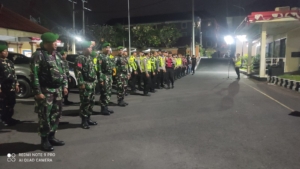 Kodim 1623/Karangasem bersinergi dengan Polres patroli bersama menyasar obyek vital