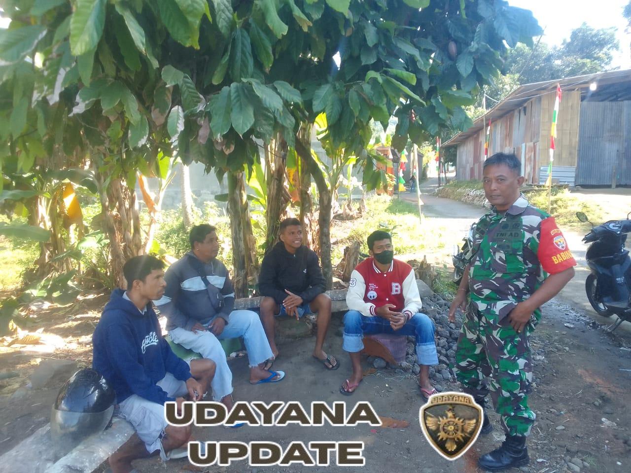 Responsif dan Humanis, Babinsa Kodim 1602/Ende Hadir di Tengah Masyarakat Binaan