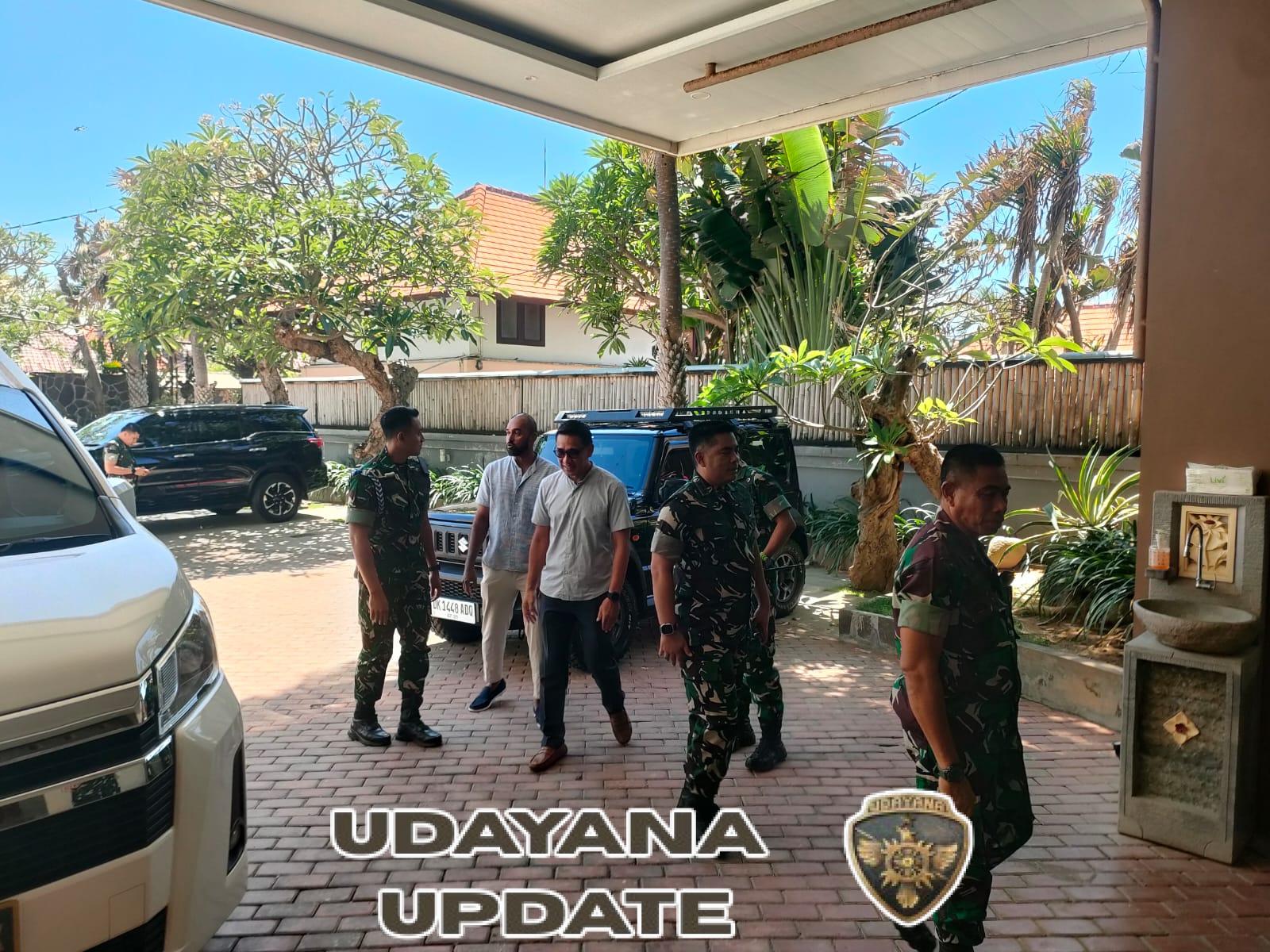 Dandim Gianyar Dampingi Pangdam IX/Udayana dalam Kunjungan Kerja dan Silaturahmi di Ketewel