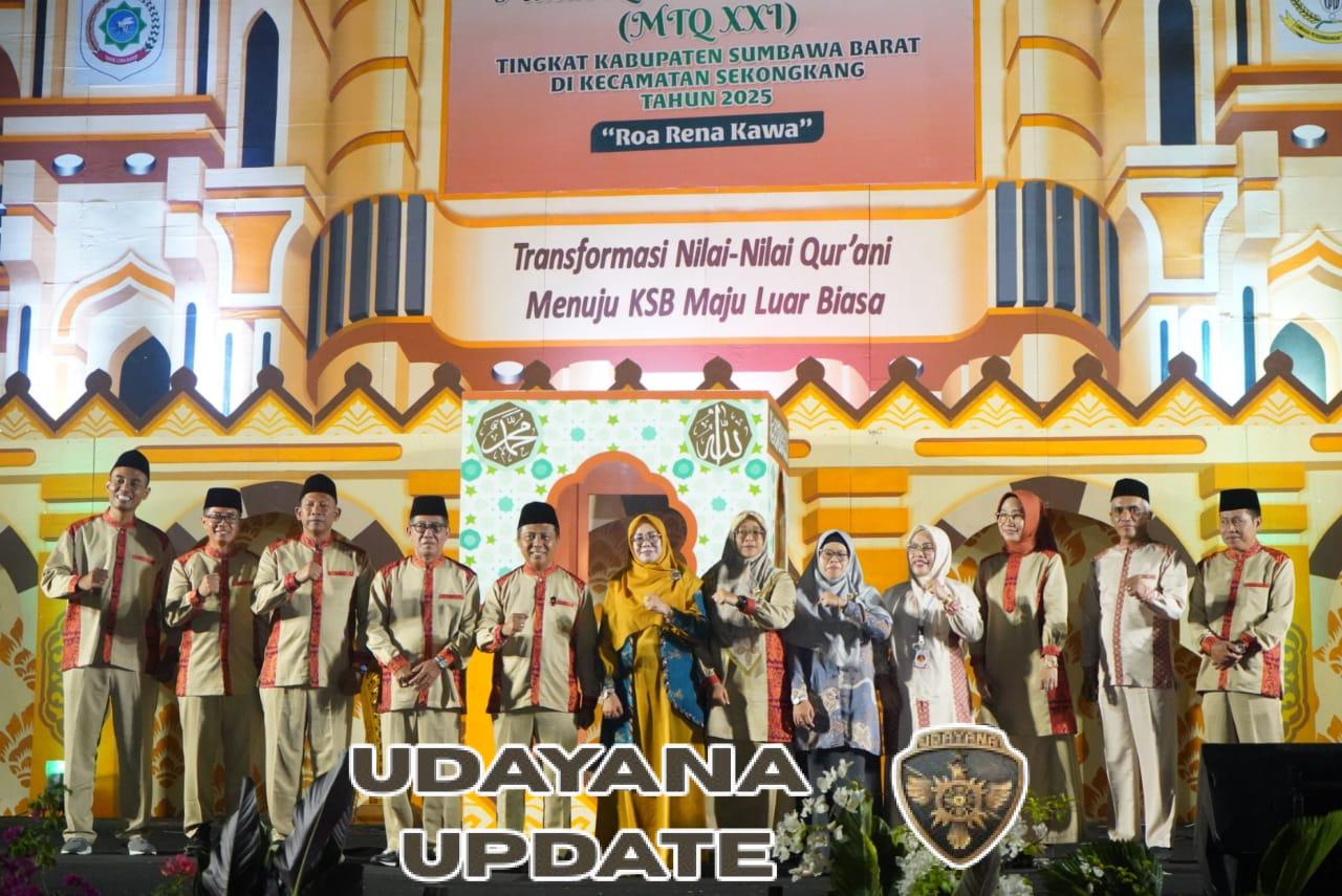 Sinergi TNI dan Pemerintah Daerah, Dandim 1628 Hadiri Pembukaan MTQ ke-XXI