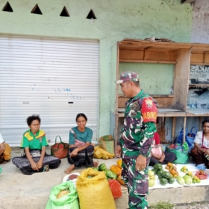 Babinsa Koramil Wolowaru Sambangi Warga, Dukung Keamanan dan Ketertiban Desa