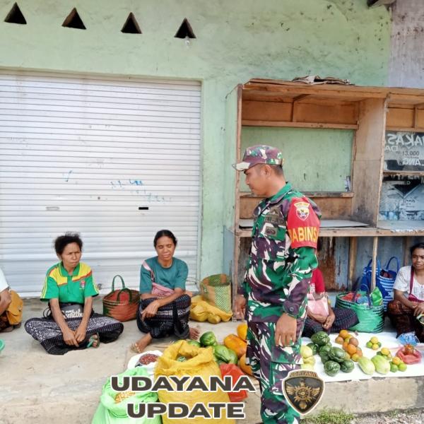 Babinsa Koramil Wolowaru Sambangi Warga, Dukung Keamanan dan Ketertiban Desa