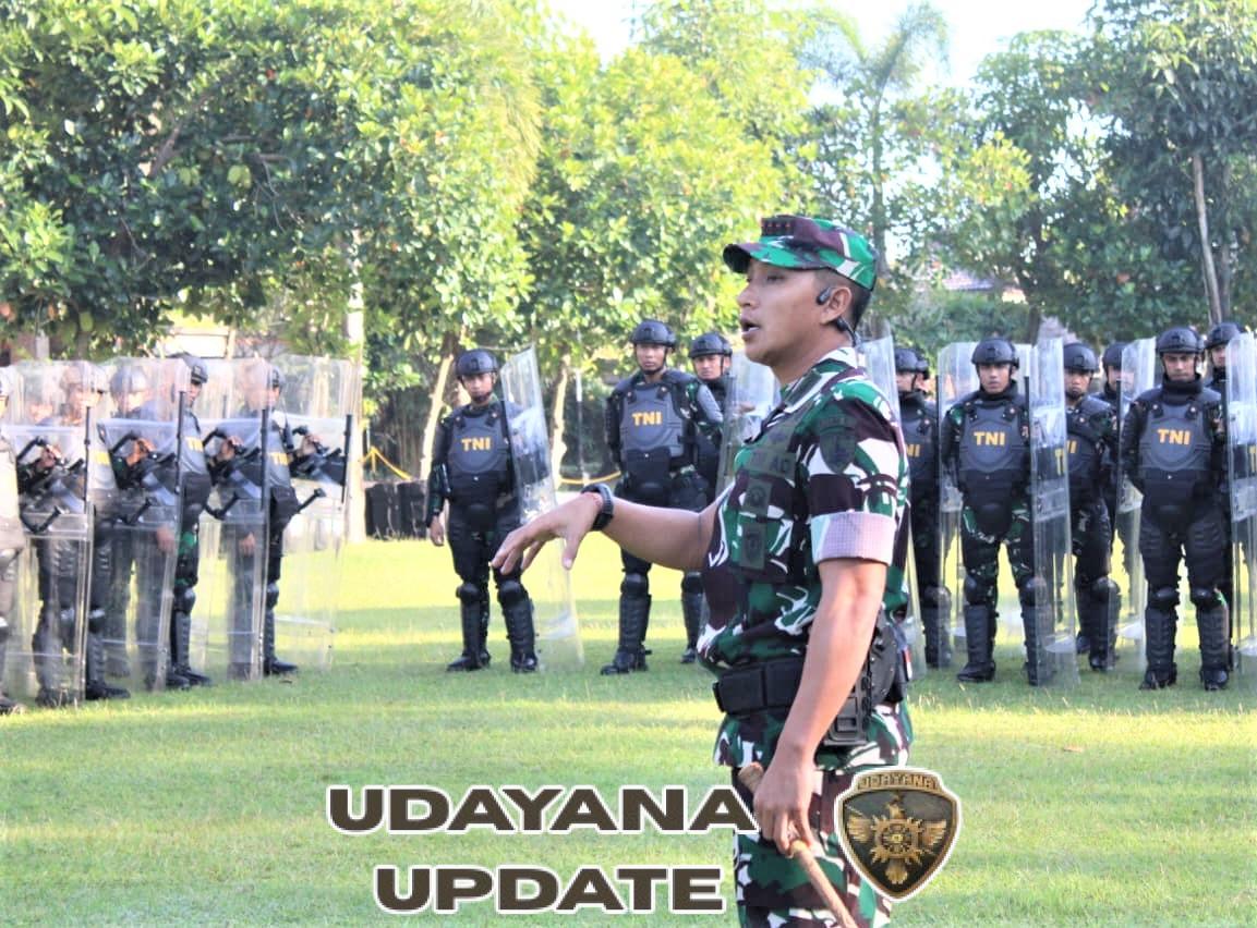 Dandim 1611/Badung Tekankan Kesiapan dan Kekompakan Personel Saat Apel Pengamanan