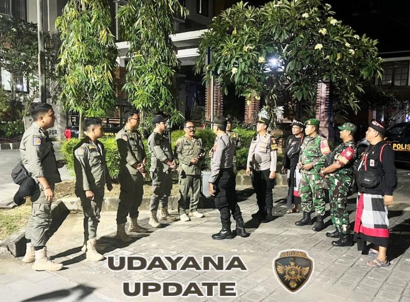 Apel Siaga dan Patroli Gabungan TNI-Polri Digelar di Denpasar Utara