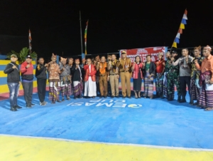 Babinsa Hadiri dan Amankan Pembukaan Turnamen Bola Volly Oemasi