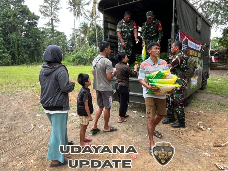 Kehadiran Babinsa Buat Gerakan Pangan Murah Kodim 1616/Gianyar Berjalan Lancar dan Tertib