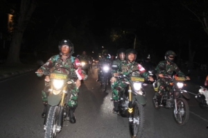 Sinergi TNI-Polri dan Pemerintah Daerah, Dandim 1611/Badung Ikut  Patroli Bersama Pastikan Kondisi Bali Tetap Kondusif