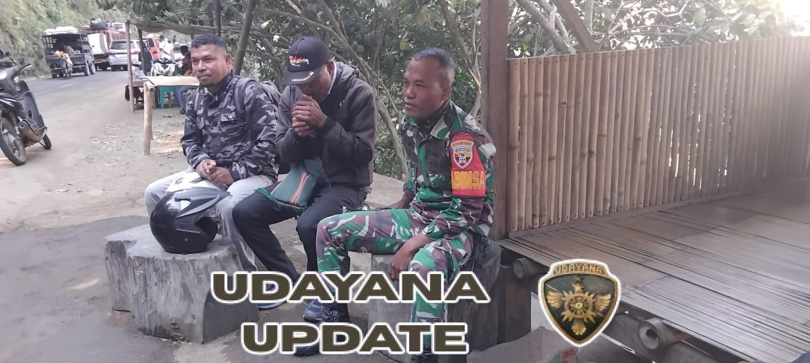 Babinsa Kodim 1602/Ende Aktif Lakukan Pemantauan Wilayah untuk Jaga Kondusifitas Desa