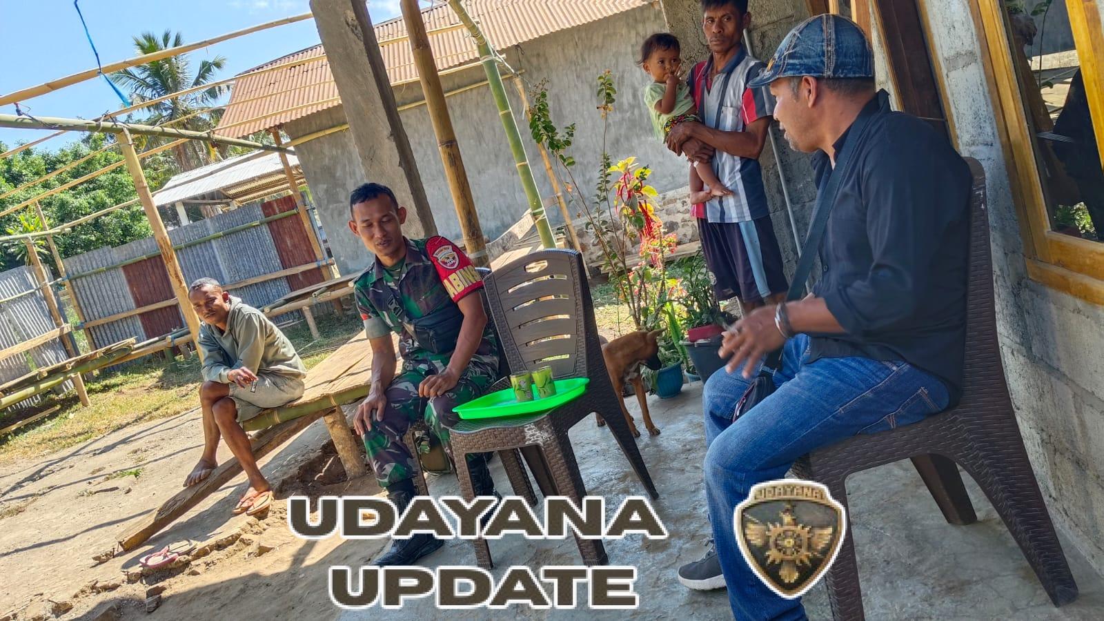 Sinergi TNI dan Warga: Babinsa Maurole Rutin Lakukan Komsos di Wilayah Binaan