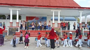 Dandim 1625/Ngada Hadiri Karnaval HUT RI ke-80 di Kota Mbay, Semarak Nasionalisme Warnai Acara