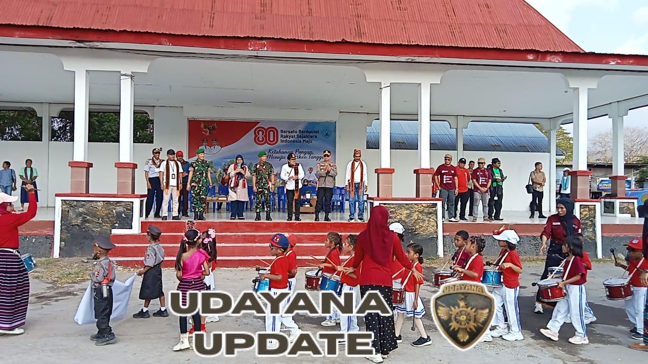 Dandim 1625/Ngada Hadiri Karnaval HUT RI ke-80 di Kota Mbay, Semarak Nasionalisme Warnai Acara