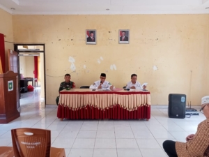 Babinsa Koramil 1607-02/Empang Ikut Kawal Rapat Pengurus Baru Masjid Nurul Yaqin