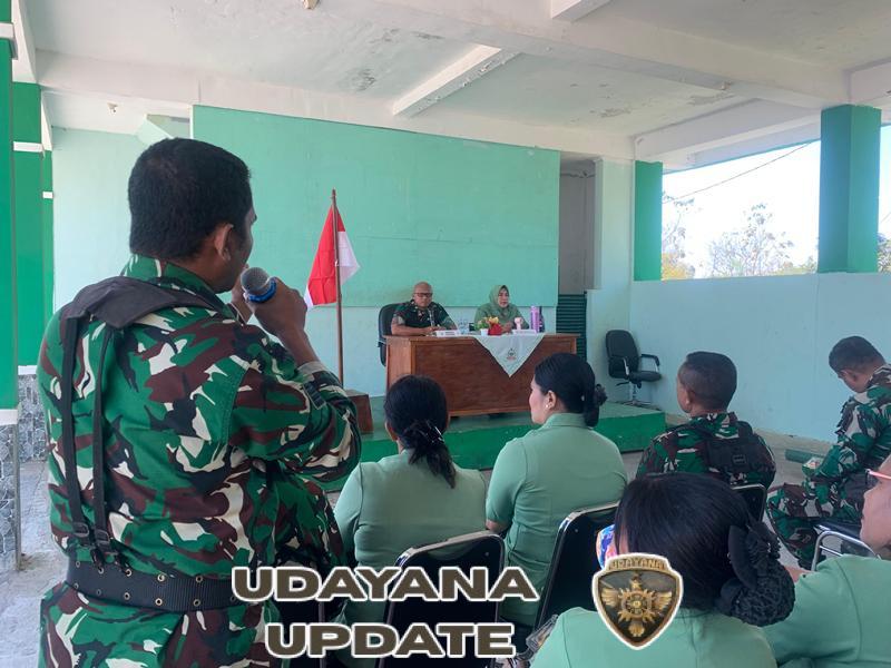 Jam Komandan Dandim 1629/SBD: Sinergi Antara Prajurit dan Persit KCK Cabang XLV Dim 1629 dalam Menjaga Kebersamaan