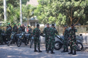Dandim 1608/Bima Gelar Patroli Mandiri Antisipasi Unras Aliansi Mahasiswa dan Rakyat Bima