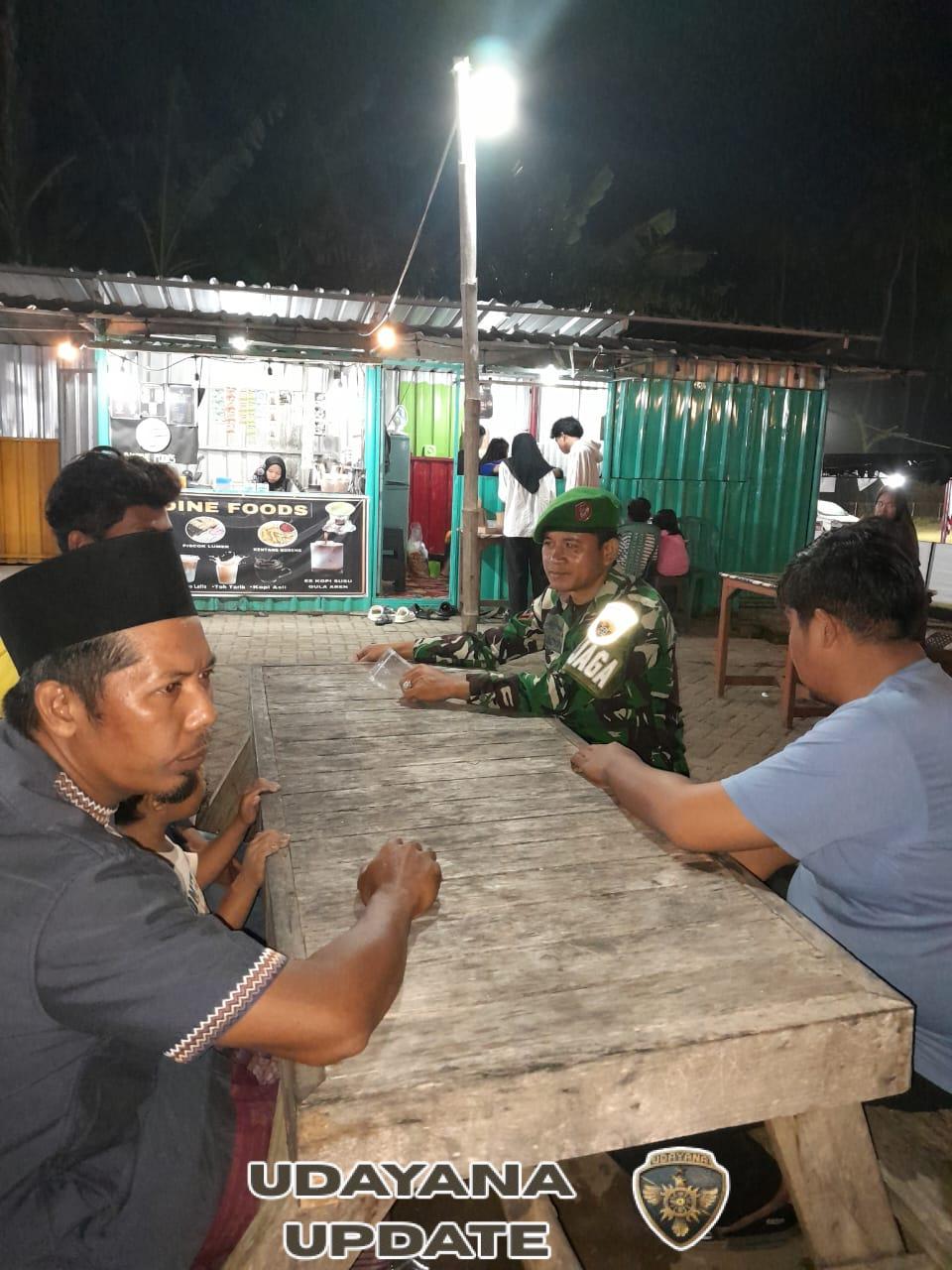 Piket Koramil 1628-02/Sekongkang Laksanakan Patroli Wilayah Binaan