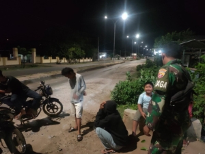 Piket Koramil 1628-04/Poto Tano Gelar Patroli Wilayah Binaan