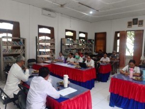 Satukan Visi Dan Misi tangani Stunting, Koptu Kuswara Hadiri rembug Stunting